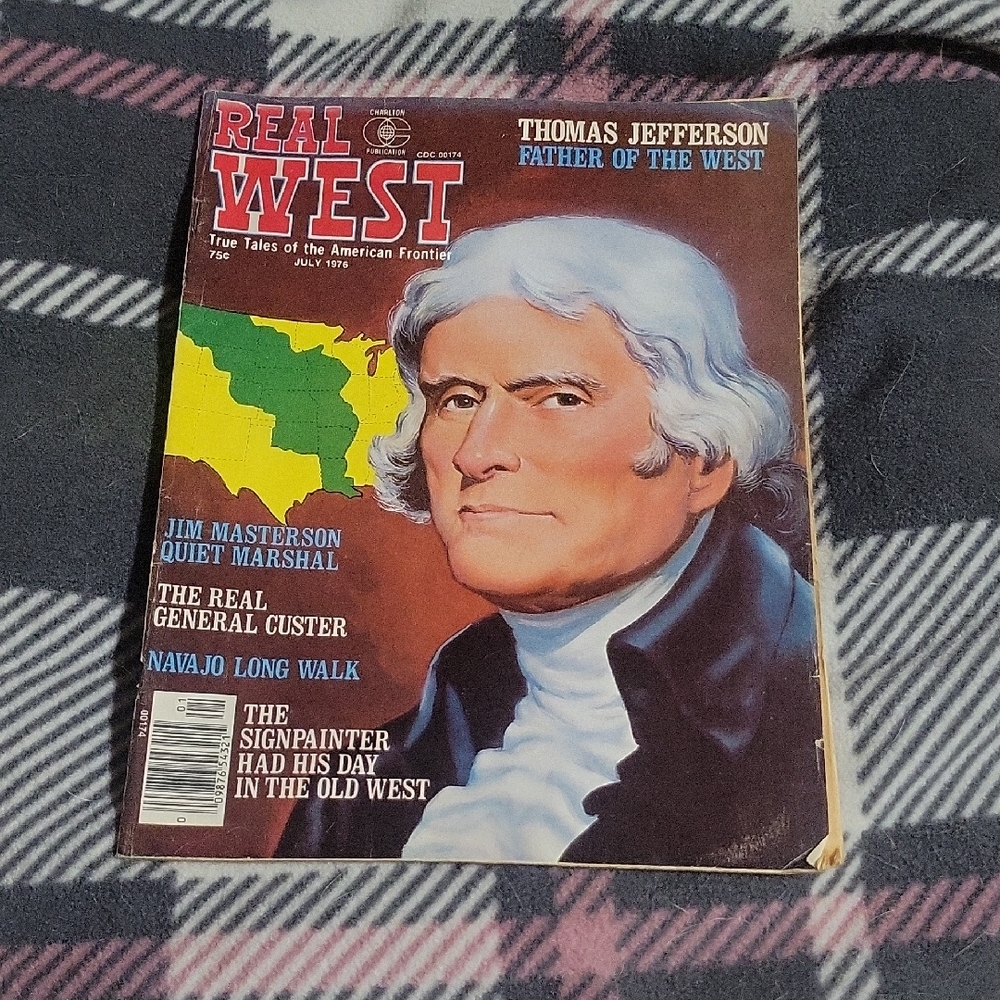 Real West Magazine - Thomas Jefferson Cover